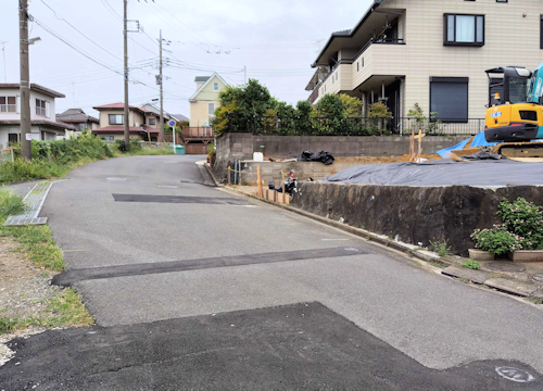 前面道路②